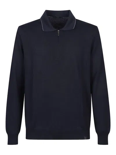 FAY ZIP-UP POLO SHIRT