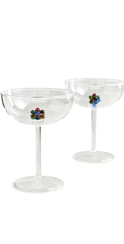 Fazeek Bloom Coupes Set Of 2 Multi