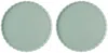 Fazeek Blue Wave Dinner Plate Set In Blue Grey