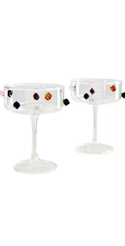 Fazeek Jewel Coupes Set Of 2 Multi