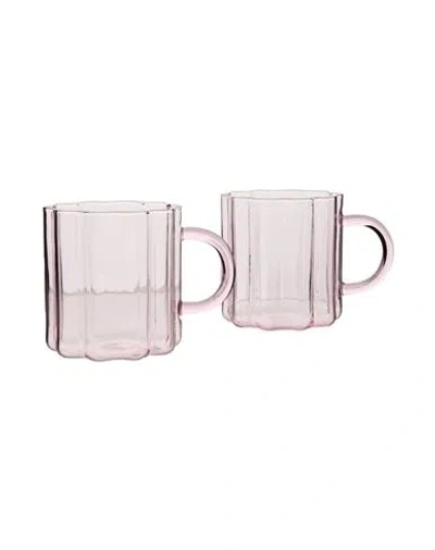 Fazeek Mug Or Small Cup Pink Size - Glass