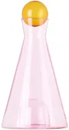 Fazeek Pink & Orange Vice Versa Carafe In Pink & Amber
