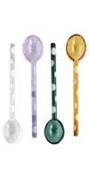 Fazeek Polka Dot Spoons Multi In Multi
