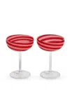 Fazeek Swirl Coupe 2-set In Red
