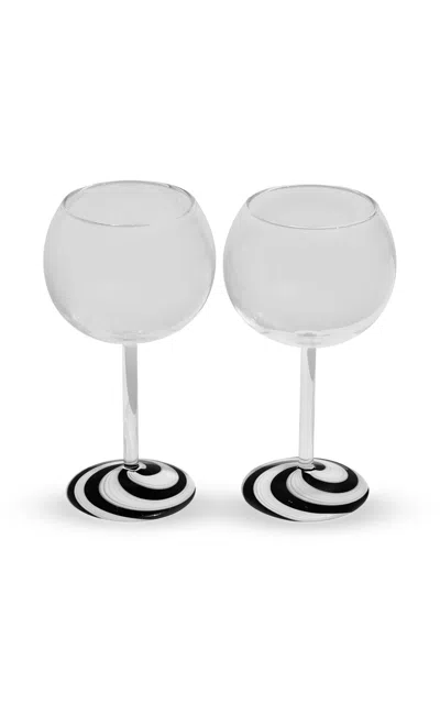 Fazeek Swirl Wine Glass 2-set In Multi