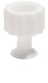 Fazeek Wave Candle Holder In White