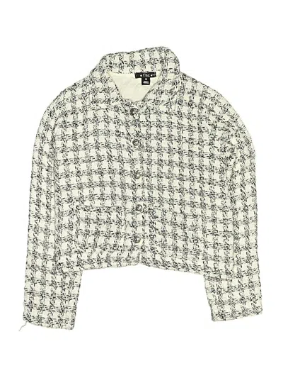 Pre-owned Fbz Kids' Cardigan Sweater In Silver