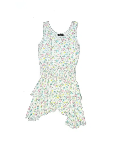 Pre-owned Fbz Kids' Dress In White