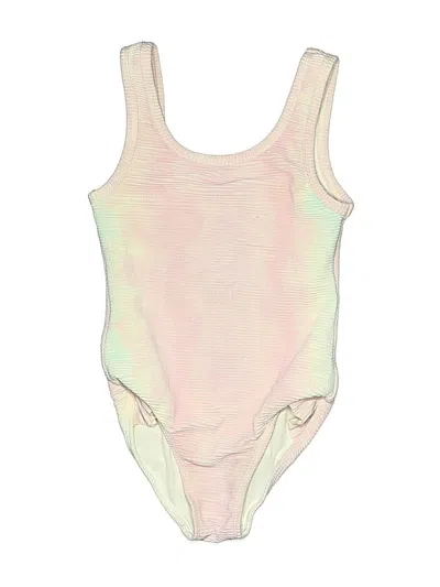 Pre-owned Fbz Kids' One Piece Swimsuit In Pink