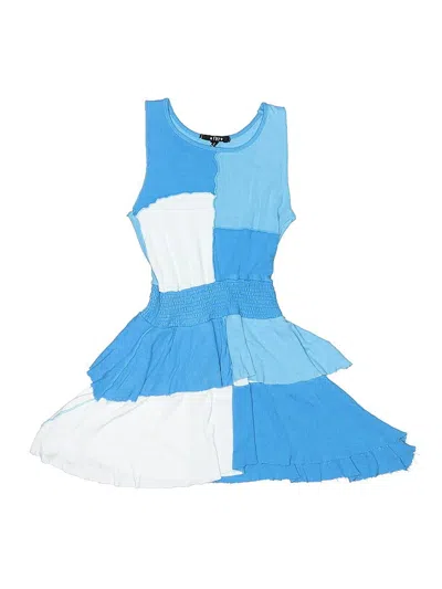 Pre-owned Fbz Kids' Sleeveless Top Blue Strapless Neckline Tops