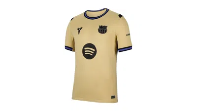 Pre-owned Fc Barcelona Men's  X Kobe Bryant 2025/26 Stadium Away Replica Jersey In Team Gold/persian