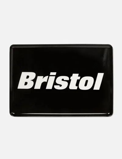 F.c. Real Bristol Authentic Logo Plate In Black
