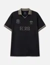 F.c. Real Bristol Exhibition Short Sleeve Game Shirt In Black