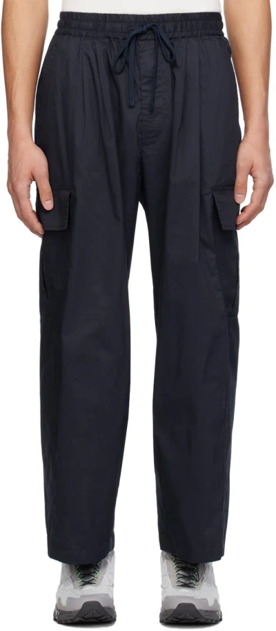 F/ce Navy Pigment-dyed Cargo Trousers