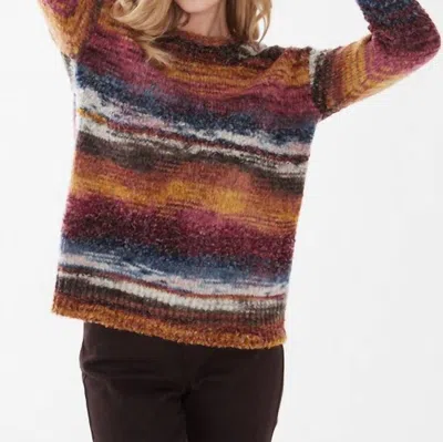 Fdj Ariana Sweater In Autumn Space Dye In Multi