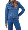Fdj Basic Denim Jacket In Blue In Blue