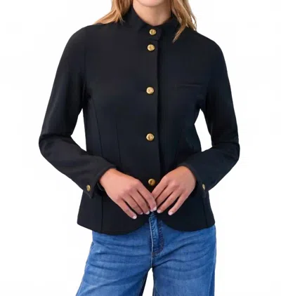 Fdj Braid Detail Blazer In Black