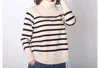 Fdj Cowl Neck Curved Hem Sweater In Blue In Blue