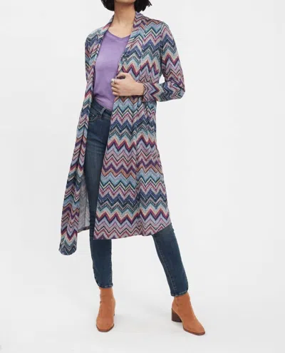 Fdj Long Cardigan In Multi