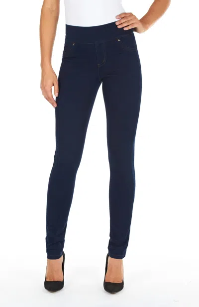 Fdj Love Denim Slim Jegging In Indigo