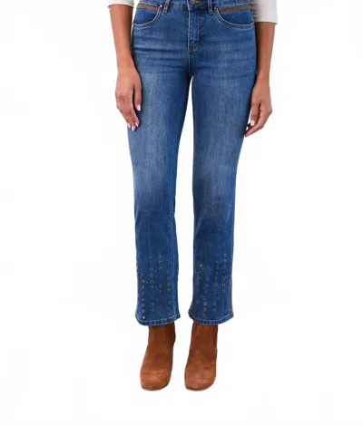 Fdj Olivia Bootcut Denim In Indigo In Blue