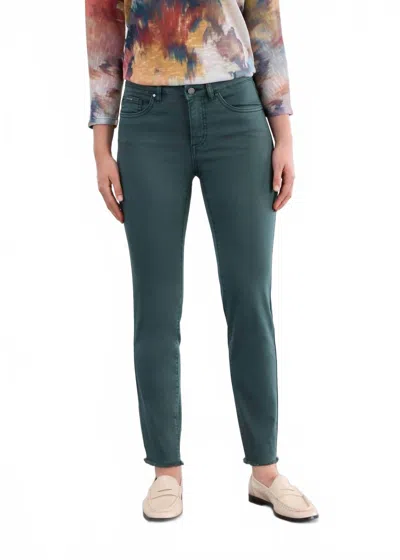 Fdj Olivia Slim Ankle Denim Jeans In Spruce In Gray