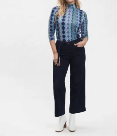 Fdj Olivia Wide Leg Trouser In Black