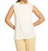Fdj Tank With Sheer Detail In White