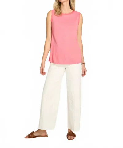 FDJ TRIM TANK TOP IN CORAL