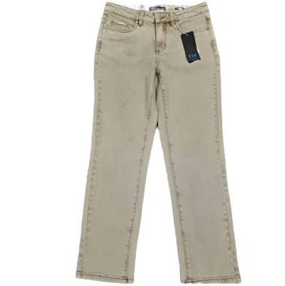 Fdj Women's Olivia Ankle Jeans In Tan In Gray