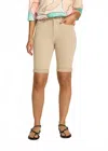 Fdj Women's Suzanne Bermuda Short In Sand In Neutral