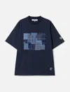 Fdmtl Boro Embroidered T-shirt In Blue