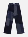 Fdmtl Patchwork Pants Rinse In Multi