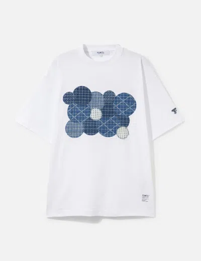 Fdmtl Patchwork Tee In White