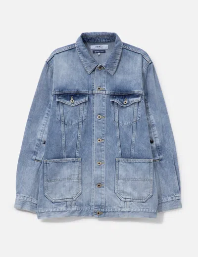 Fdmtl Third Jacket 3yr Wash In Blue
