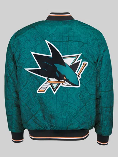 Fe Apparel Nhl® Reversible Bomber Jacket In Green