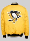 Fe Apparel Nhl® Reversible Bomber Jacket In Yellow
