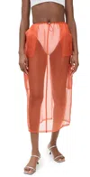 Fe Noel Organza Cargo Skirt Fuego In Fuego