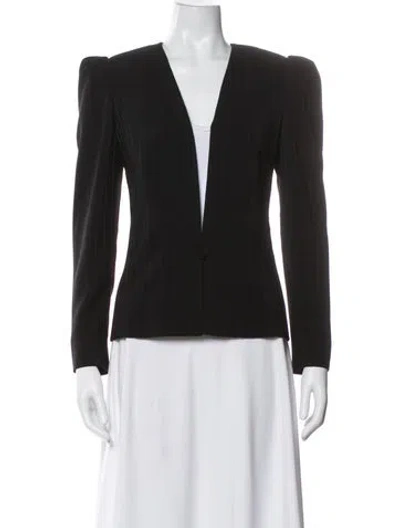 Pre-owned Fe Zandi Blazer In Black
