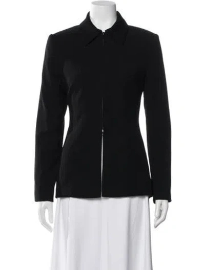 Pre-owned Fe Zandi Blazer In Black