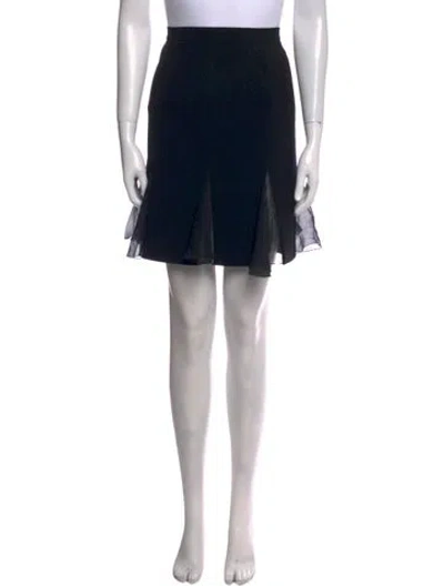 Pre-owned Fe Zandi Knee-length Skirt In Black