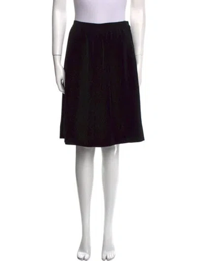 Pre-owned Fe Zandi Knee-length Skirt In Black