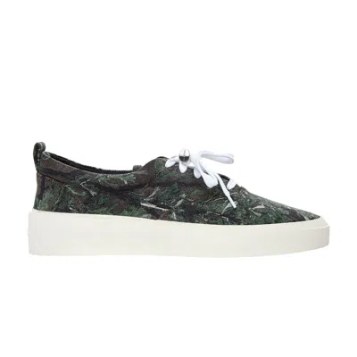 Pre-owned Fear Of God 101 Lace Up Sneaker 'dark Prairie Ghost Print' | Green | Men's Size 42.5