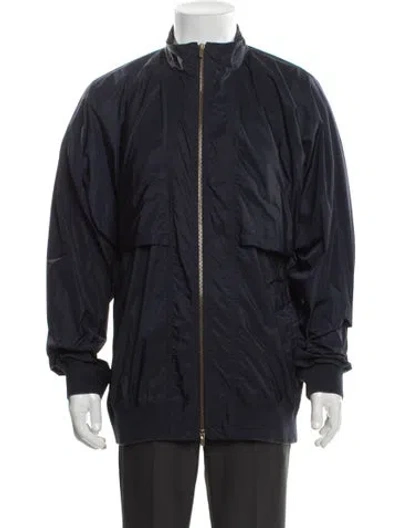 Pre-owned Fear Of God 2021 Sixth Collection Windbreaker In Blue