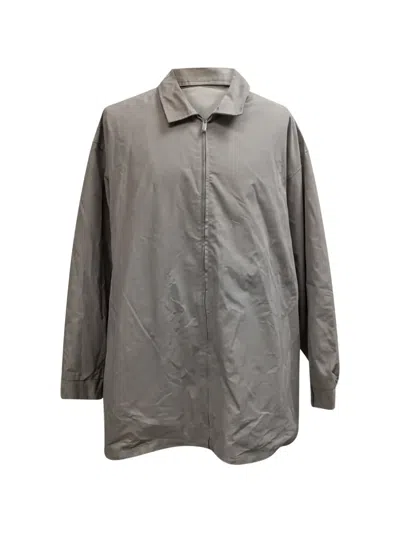 Pre-owned Fear Of God 2024 Essentials Jacket In Gray