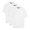 Fear Of God White Plain Cotton T-shirts In White