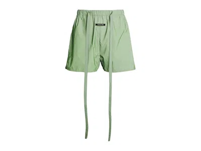 Pre-owned Fear Of God 3m Reflective Nylon Military Training Shorts In Army Iridescent