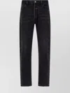 Fear Of God 5 Pocket Denim With Belt Loops And Frayed Hem