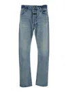 Fear Of God 5 Pocket Straight Leg In Blue
