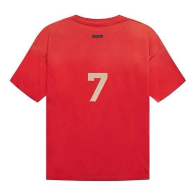 Fear Of God 7 Tee 'vintage Red'